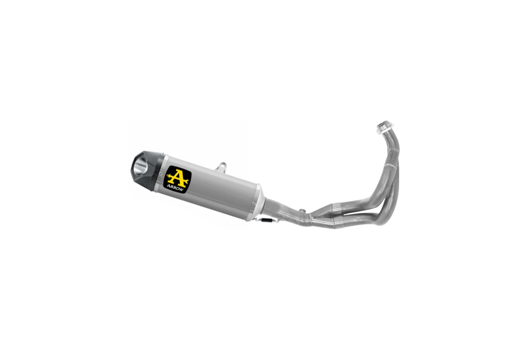 ARROW exhaust system INDY RACE Titanium for Kawasaki Z650 and Ninja 650 from model year 2021-