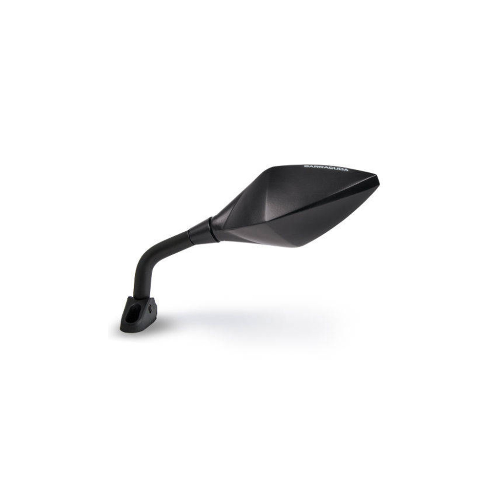 Barracuda rear mirror RACE matte black
