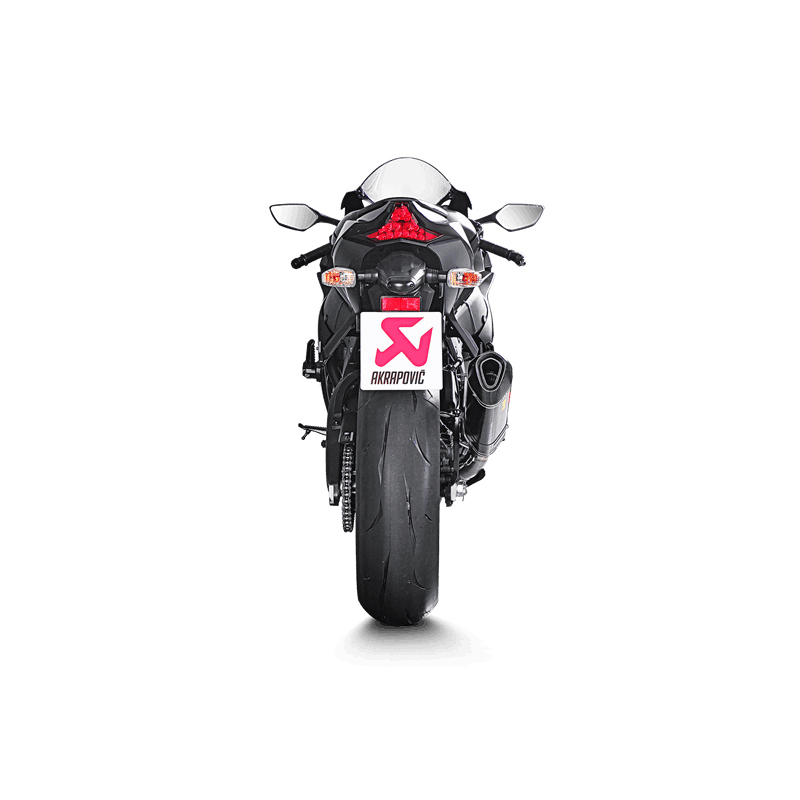 Akrapovic Slip-On Line (Carbon) Exhaust for Kawasaki Ninja ZX-10R, Ninja ZX-10R SE, ZX-10RR