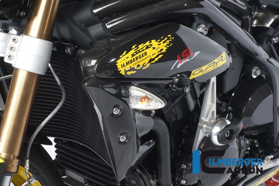 Ilmberger Carbon Radiator Cover left side L/S, Carbon