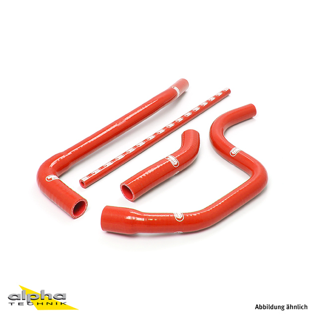 SAMCO SPORT Silicone Hose Kit red for Triumph Daytona 955i Speed Triple 1050i Model Year 2005-2010