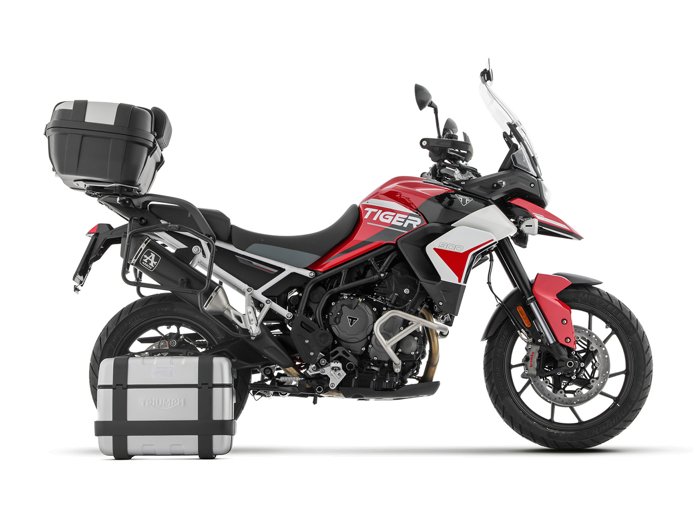 ARROW VELOCE DARK RACING Slip-On for Triumph Tiger 900 Model Year 2020-