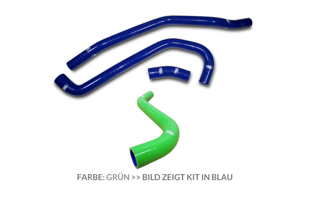 SAMCO SPORT Silicone Hose Kit green for Yamaha YFM700R Raptor Model Year 2006-2023