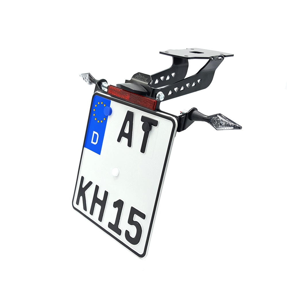 alpha Technik Licence Plate Holder for Kawasaki Z900 Model Year 2017-