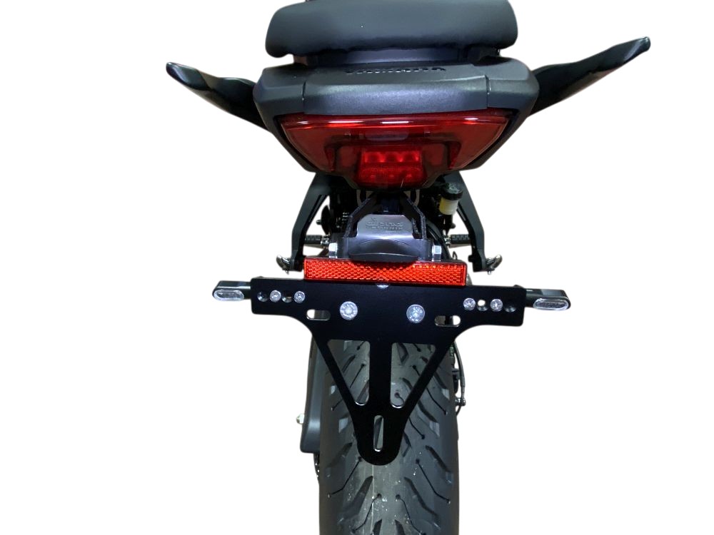 alpha Technik Number Plate Holder for Yamaha Tracer 7 / Tracer 7 GT, Model Year 2025-..