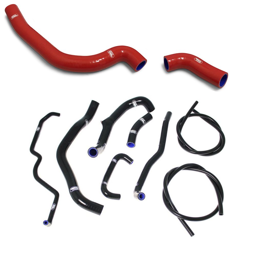 SAMCO SPORT Silicone Hose Kit red for Triumph Street Triple R Model Year 2008-2012