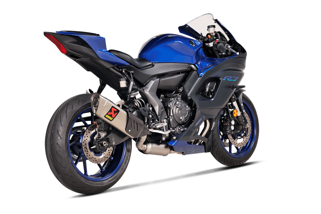 Akrapovic Racing Line (Titanium) exhaust system for Yamaha R7 from model year 2021-