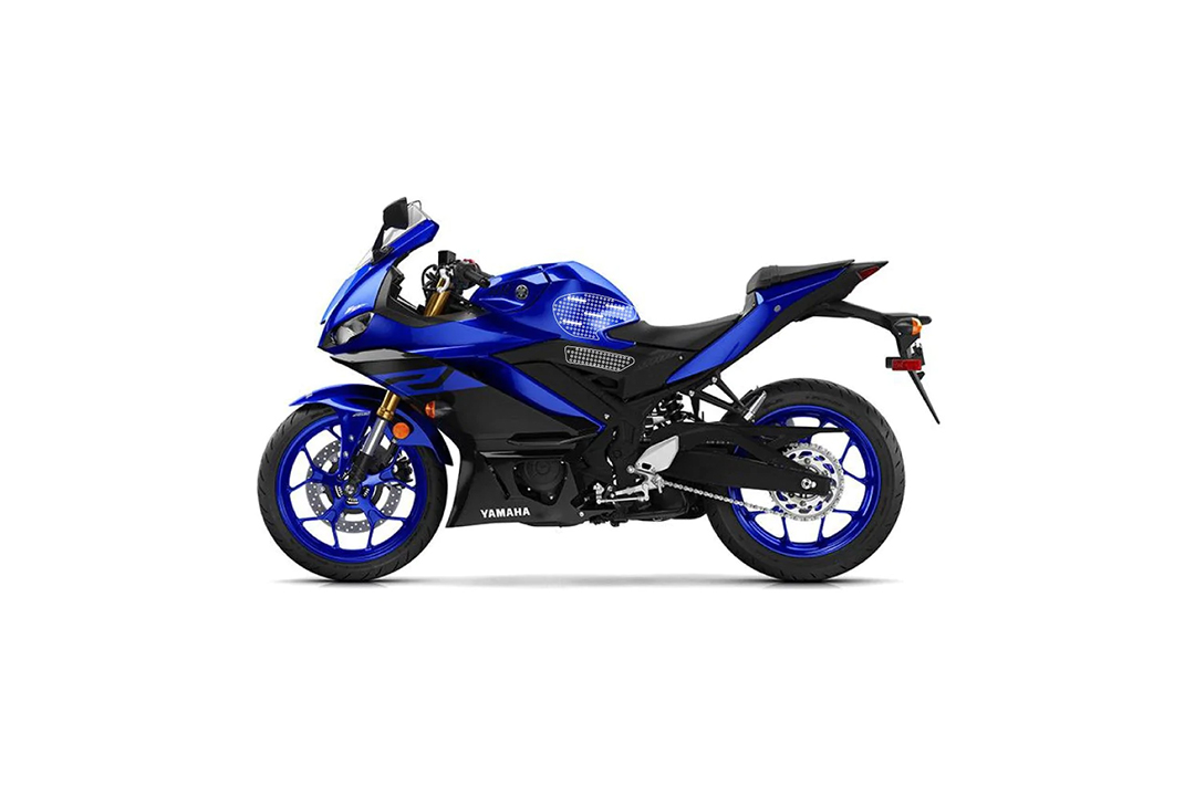 Stompgrip hybrid, Volcano, für Yamaha YZF-R3, 2019-2025