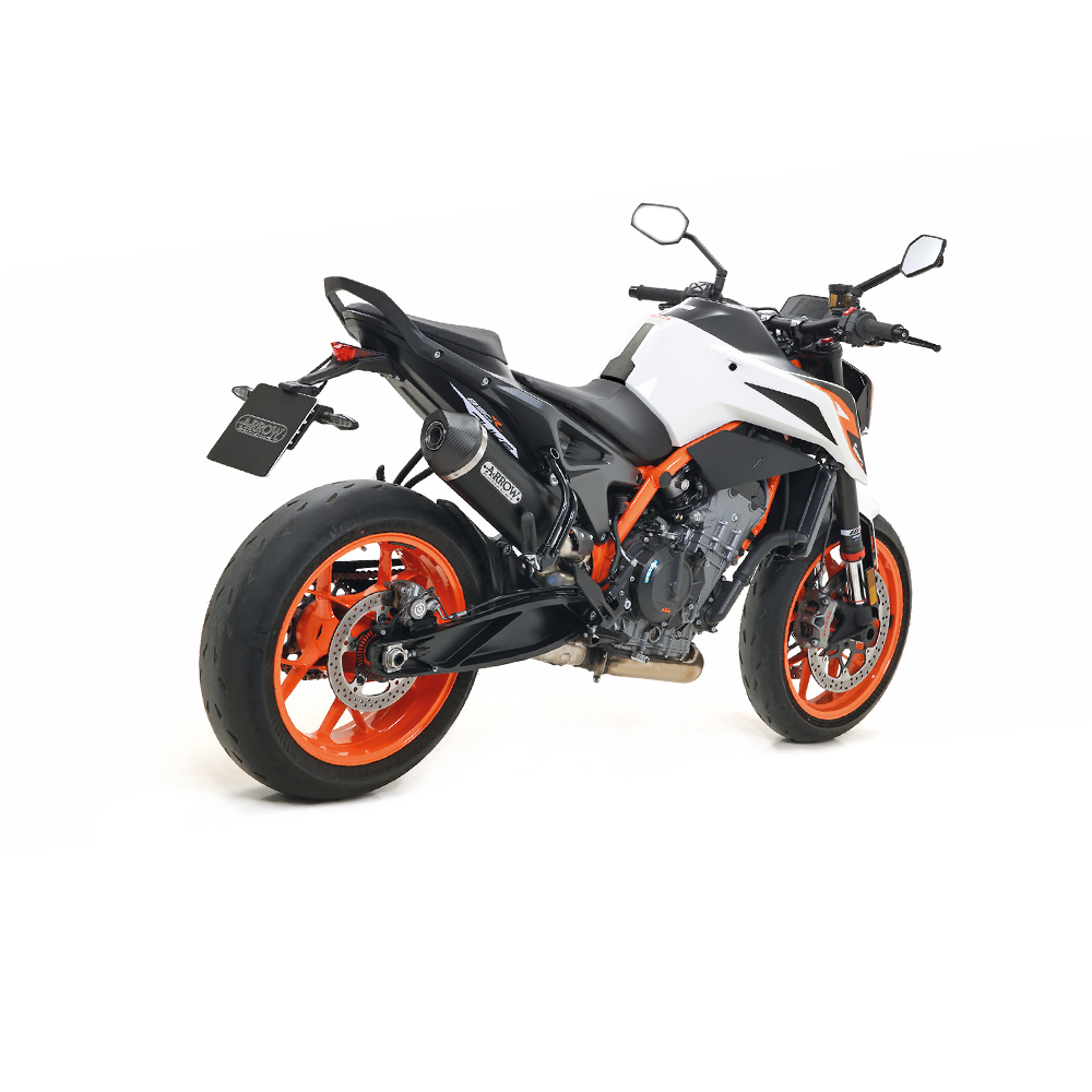 ARROW RACE TECH Black Aluminium Exhaust for KTM 790 Duke 2018- / 890 Duke R 2020-