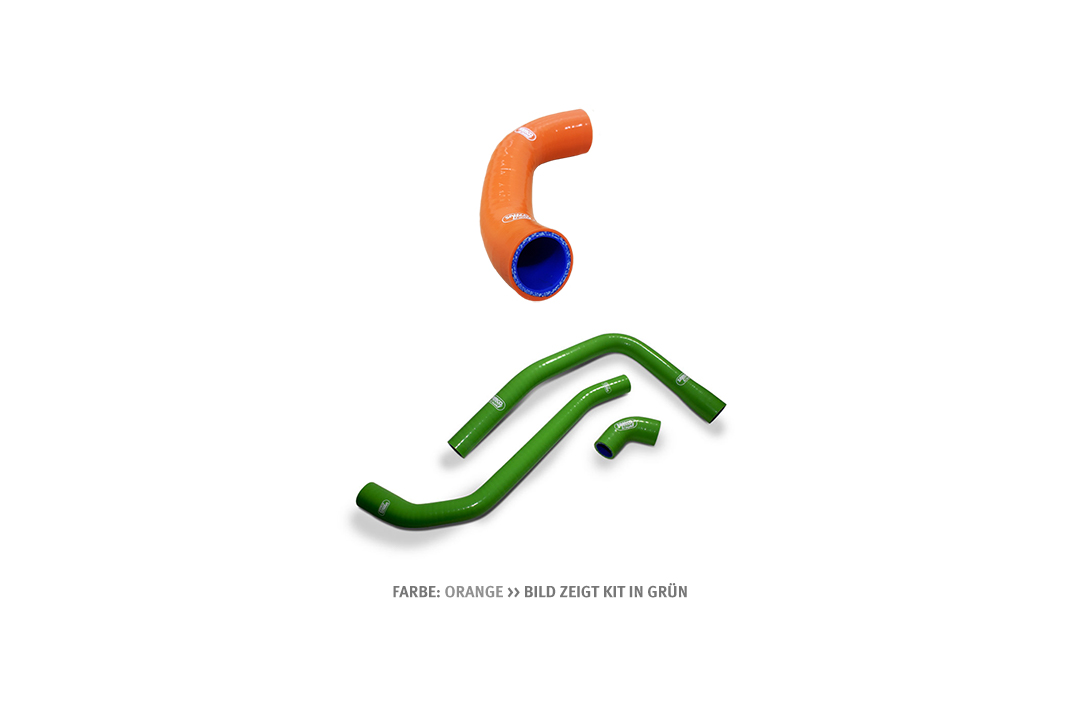 SAMCO SPORT silicone hose kit orange for Kawasaki ZXR400 model year 1990-2002