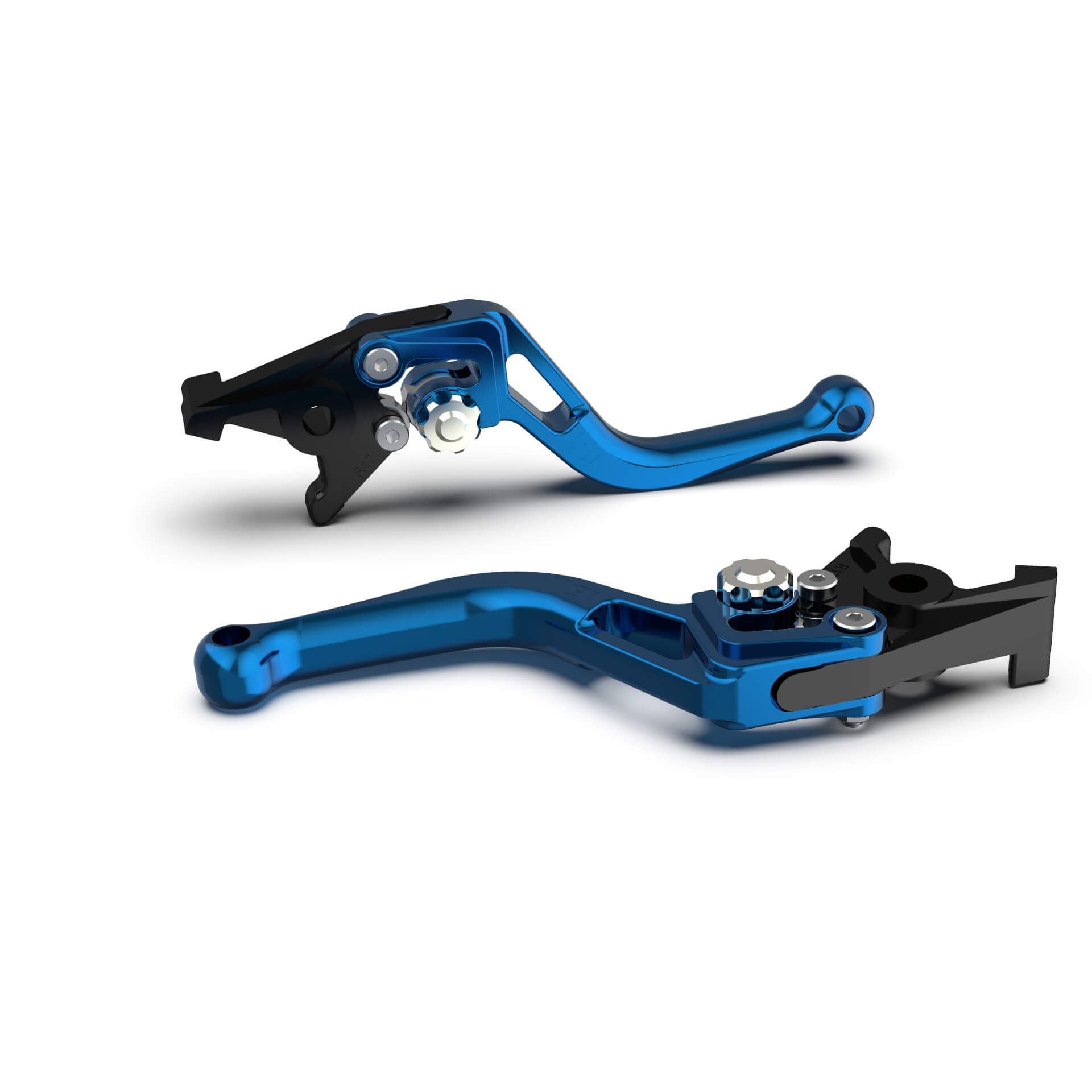 LSL clutch lever BOW L12, short, blue/silver
