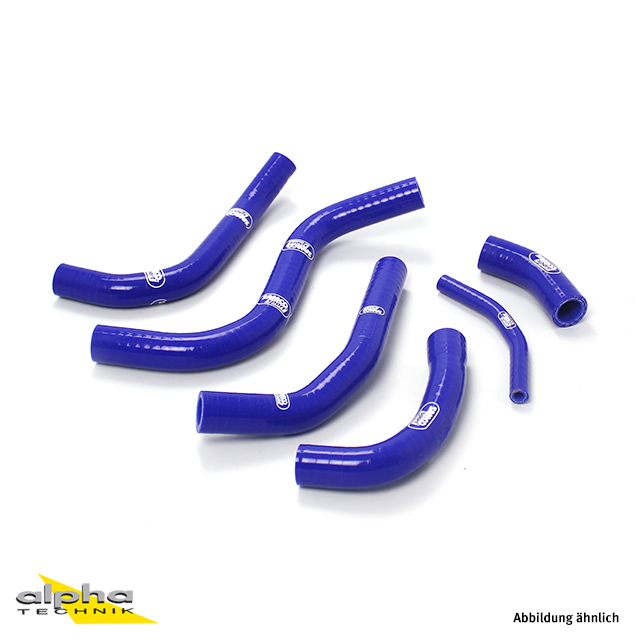 SAMCO SPORT Silicone Hose Kit OEM Design blue for Suzuki RMZ250 Model Year 2013-2018