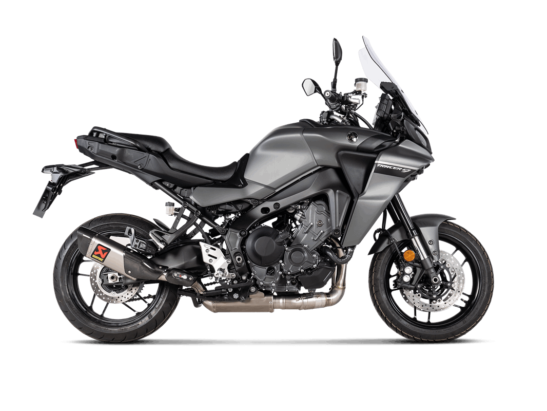 Akrapovic Racing Line (Titanium) exhaust system for Yamaha Tracer 9, GT, GT+ from model year 2021-2024