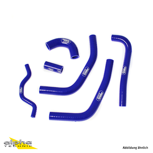 SAMCO SPORT Silicone Hose Kit OEM Design blue for Kawasaki KX250F model year 2009-2016