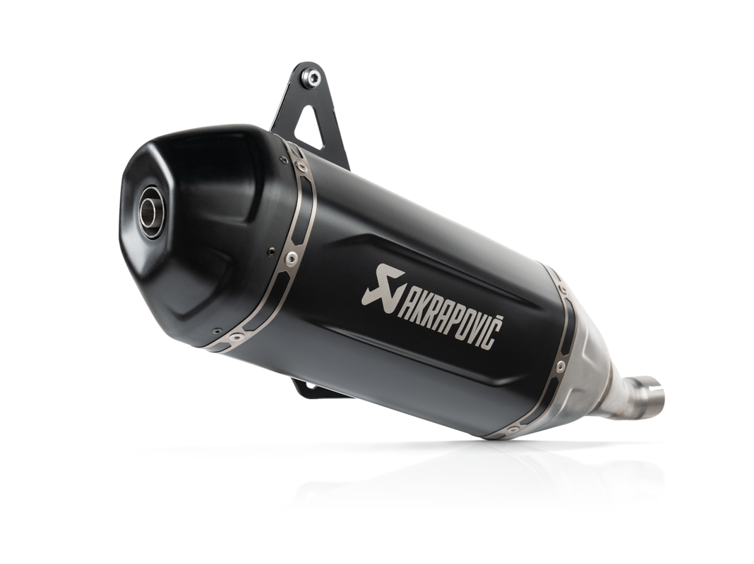 Akrapovic Slip-On Line (SS) Exhaust for Vespa GTS 310, Super, Supersport, Supertech, 2024-