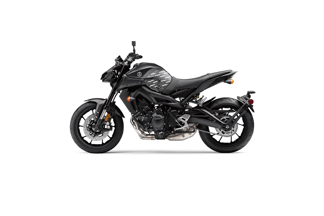 Stompgrip hybrid, Volcano, for various Yamaha MT-09, 2014-2020