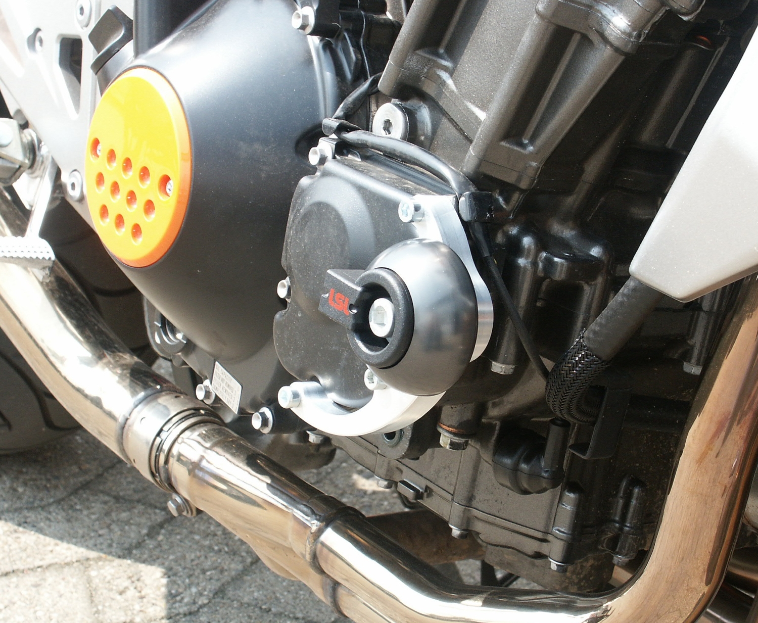 LSL Crash Pad Mounting Kit for Kawasaki Z750 2004-2006, Z1000 2003-2006