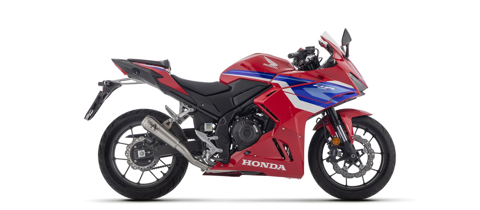 ARROW Exhaust PRO RACE Slip-On NiChrome for Honda CBR500R 2024-