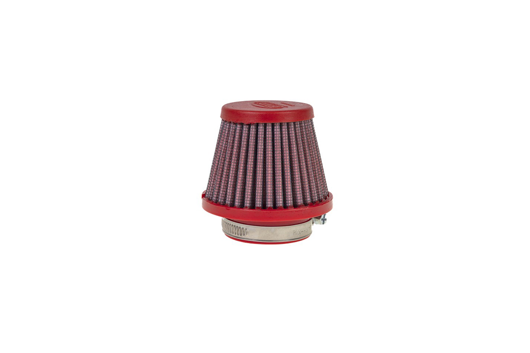 BMC Conical Sport Air Filter, 41 mm Diameter, 60 mm Length; Plastic Cap
