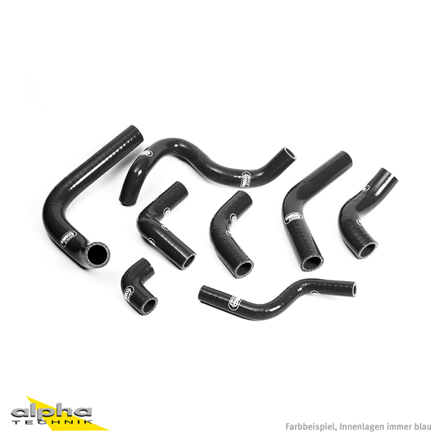 SAMCO SPORT Black Silicone Hose Kit for Ducati 748 S SP SPS Biposto 916 S SP SPS Biposto 996 S SPS Biposto Model Year 1995-2003
