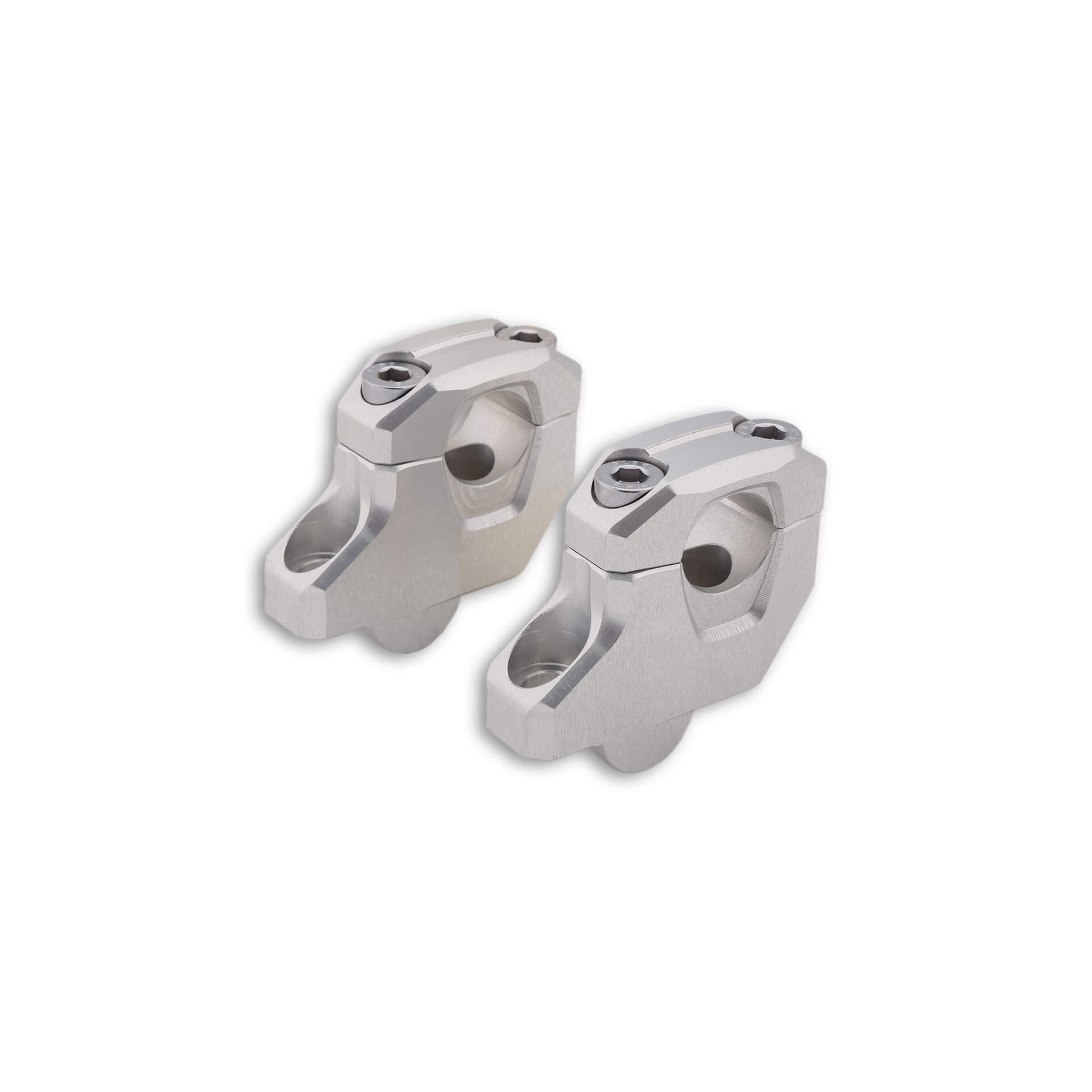 LSL GONIA handlebar-Rise-Up Ø22.2 / 35 mm, silver