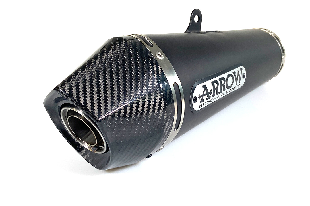 ARROW DARK X-KONE Stainless Steel Exhaust for Yamaha MT-07 2014-2020 / MT-07 Tracer 2016-2017 / Tracer 700 2020-