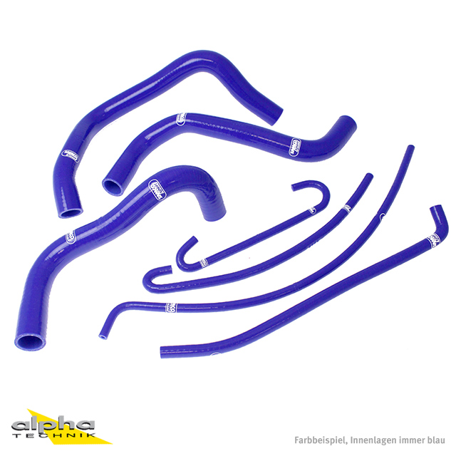 SAMCO SPORT Silicone Hose Kit blue for Suzuki GSXR1000 Model Year 2009-2016