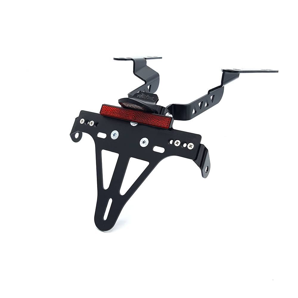 alpha Technik Number Plate Holder for Honda CB650R, CB650RA and CBR650R, CBR650RA; Model Year 2019 - 2020