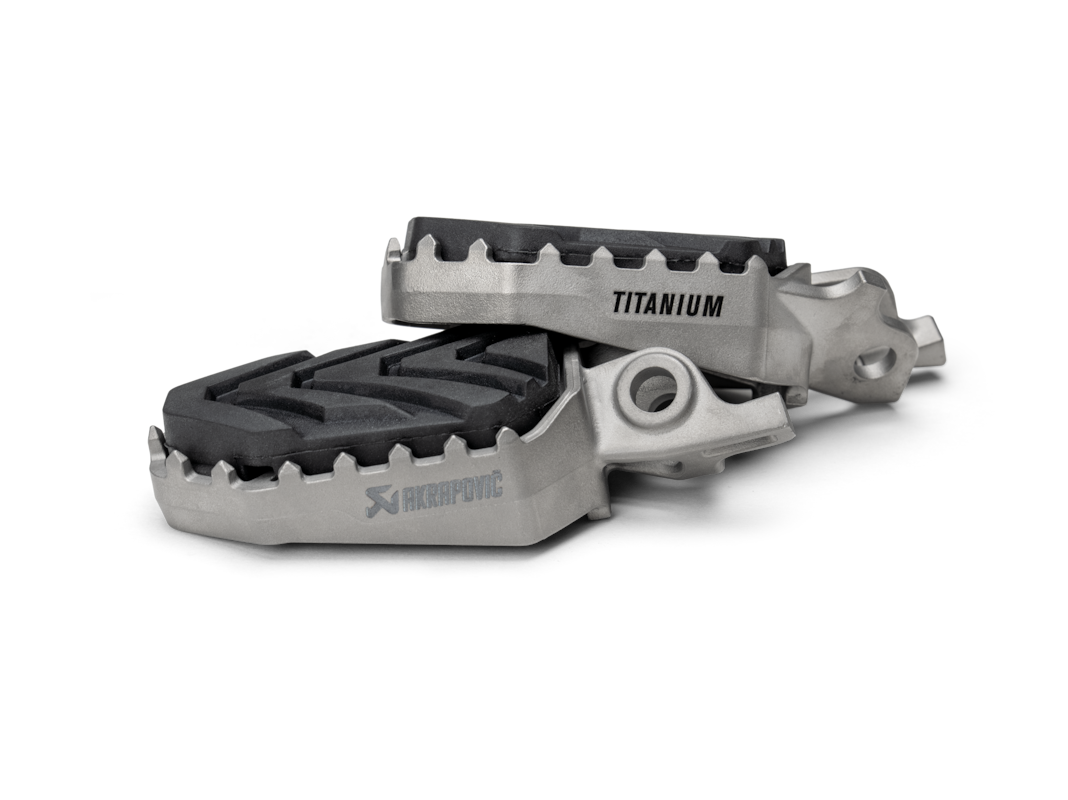 Akrapovic Adventure footrest Titanium for Honda CRF1000L Africa Twin, CRF1100L Africa Twin, Adventure Sports