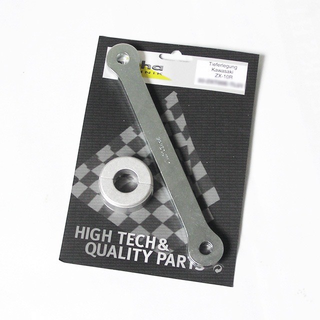 alpha Technik Lowering Kit 30mm for Kawasaki ZX10R; Type ZXT00F; Model Year 2010-