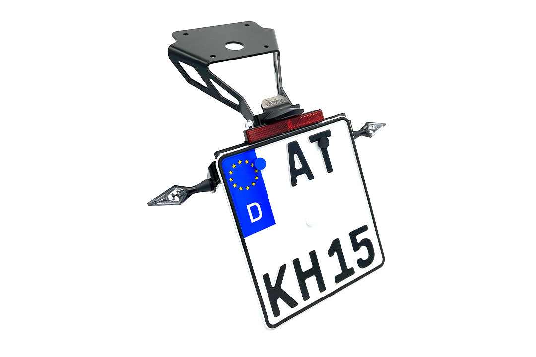 alpha Technik Licence Plate Holder for Kawasaki Z650RS Model Year 2022-