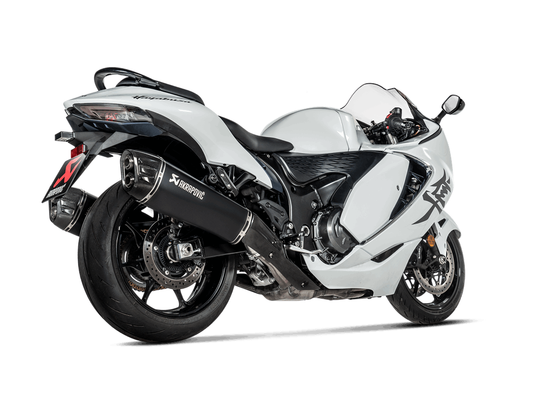 Akrapovic Slip-On Line (Titanium) Exhaust for Suzuki GSX1300R Hayabusa Model Year 2021-2025