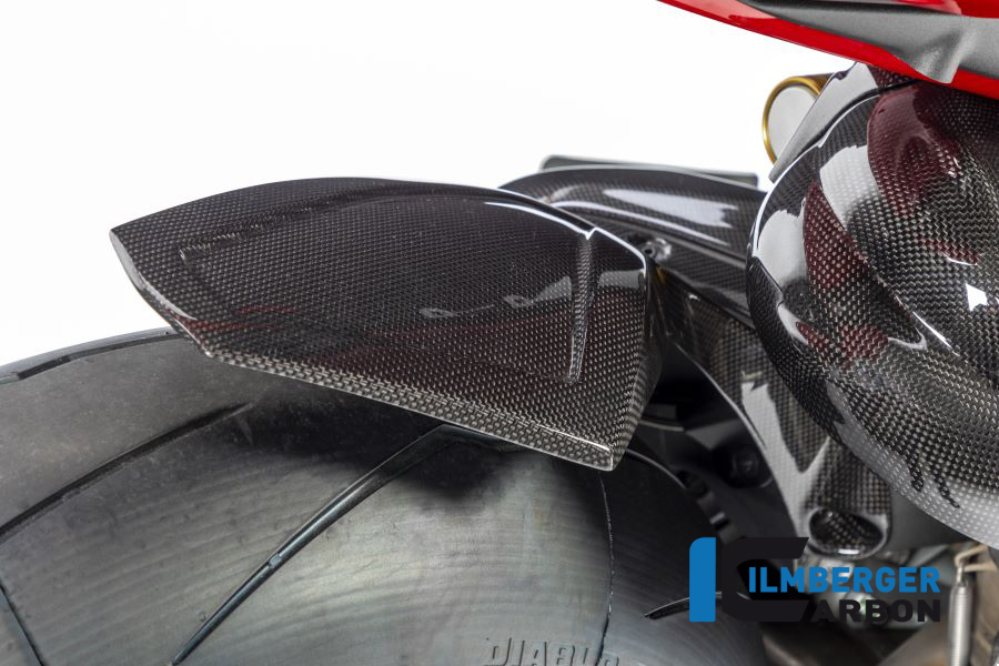 Ilmberger Carbon Front Mudguard rear, Gloss, Panigale V4 / V4 S / V4 R