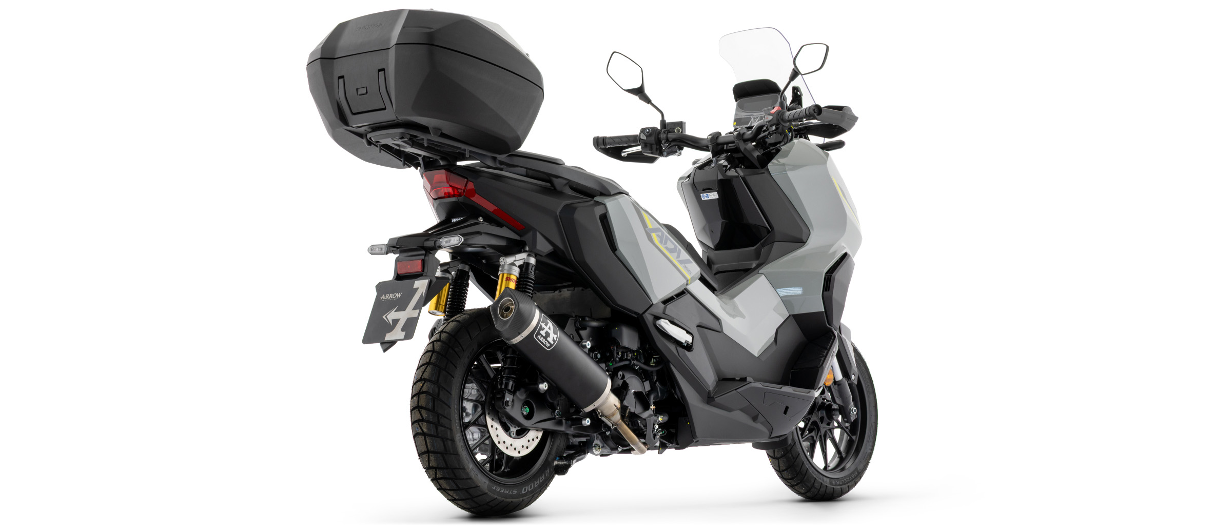 ARROW DARK URBAN Exhaust for Honda ADV 350, 2025-
