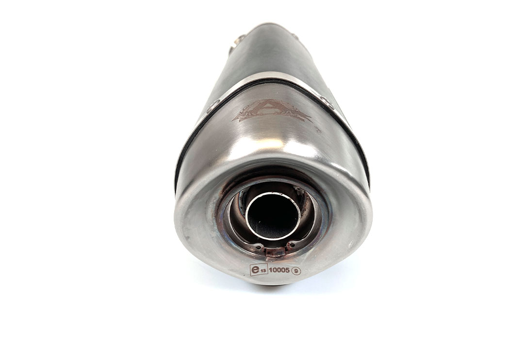 ARROW DARK STREET THUNDER Black Aluminium Exhaust for Ducati Monster 696 / 796 / 1100 2008-2014