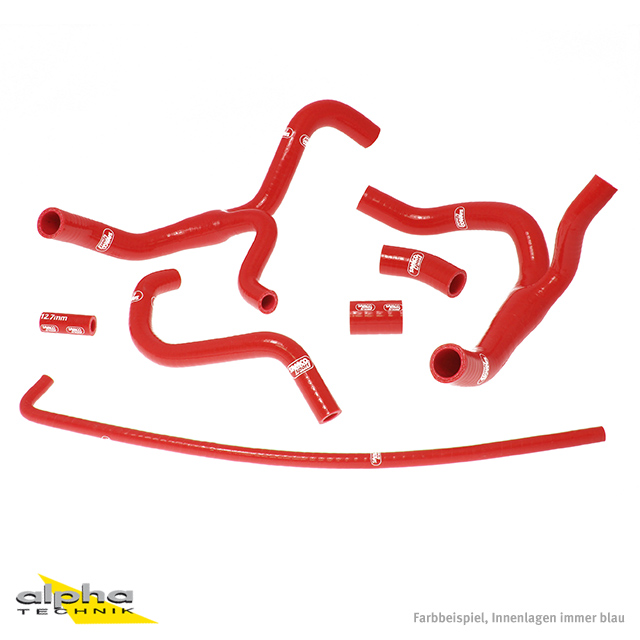 SAMCO SPORT Red Silicone Hose Kit for Honda CBR1000RR Model Year 2008-2011