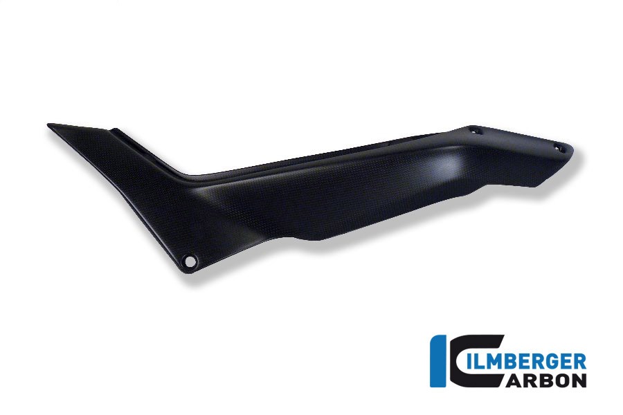 Seitendeckel unterm Sitz links, Carbon