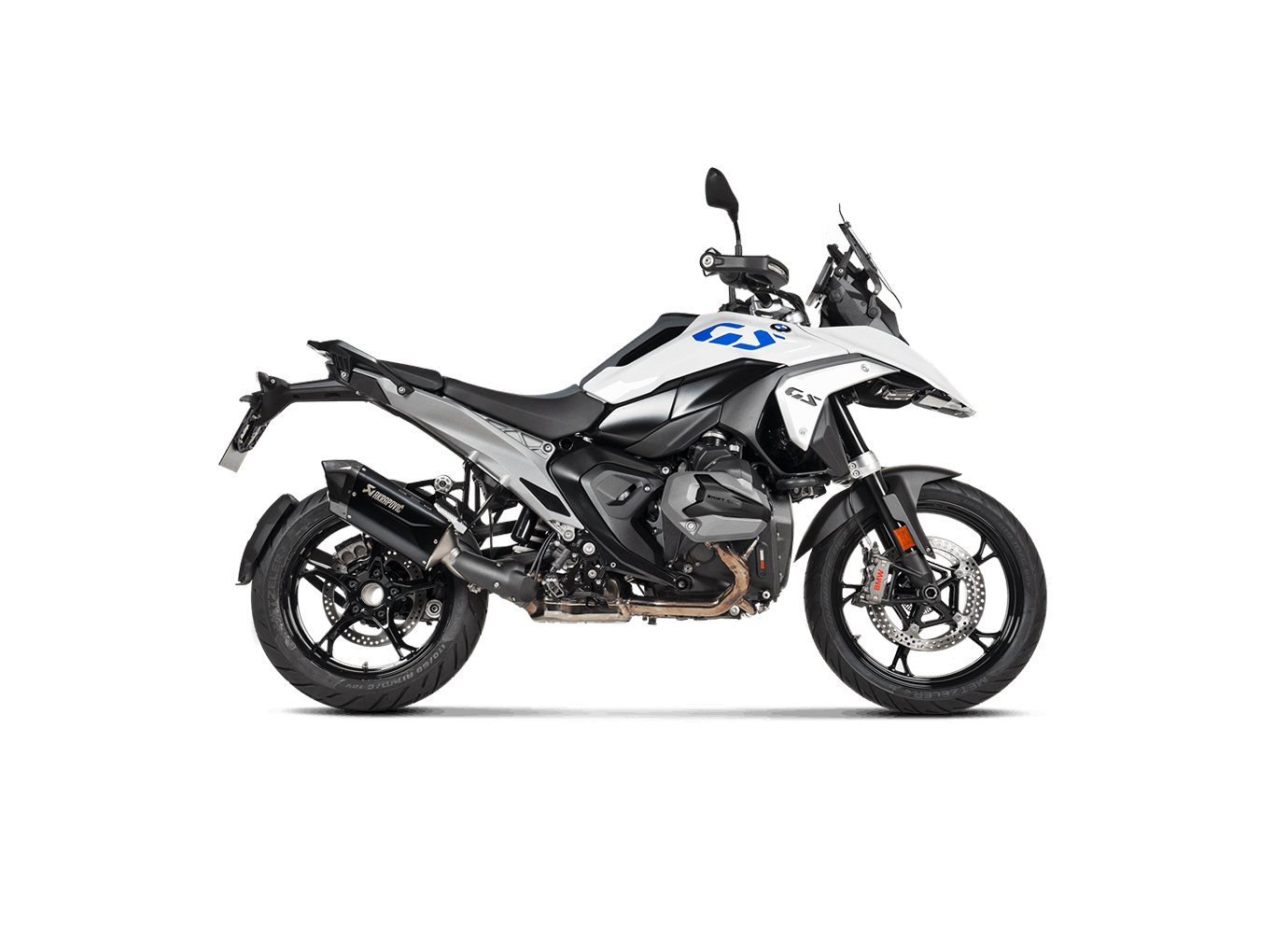 Akrapovic Slip-On Line (Titanium) Black Version Exhaust for BMW R1300GS, Adventure, 2024-, R1300 R, RS, 2025-