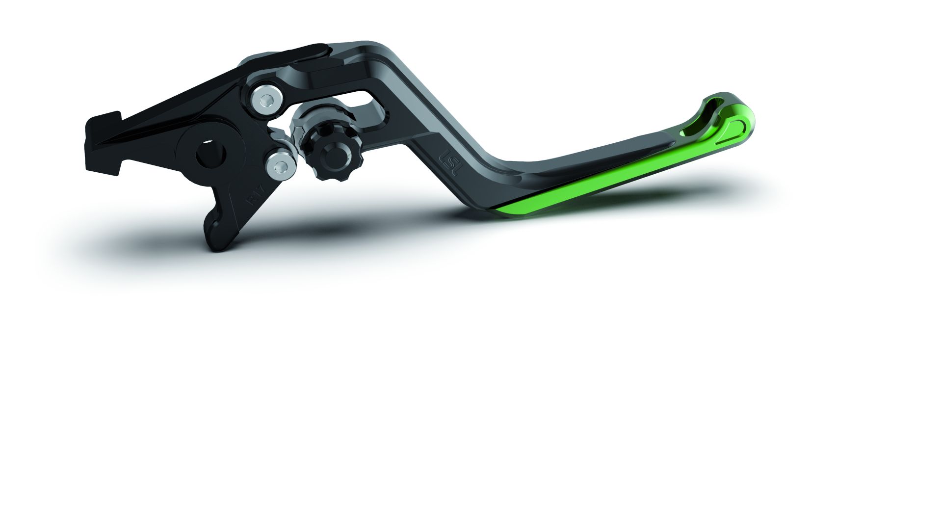 LSL ERGONIA Brake Lever R21 Black/Black/Green