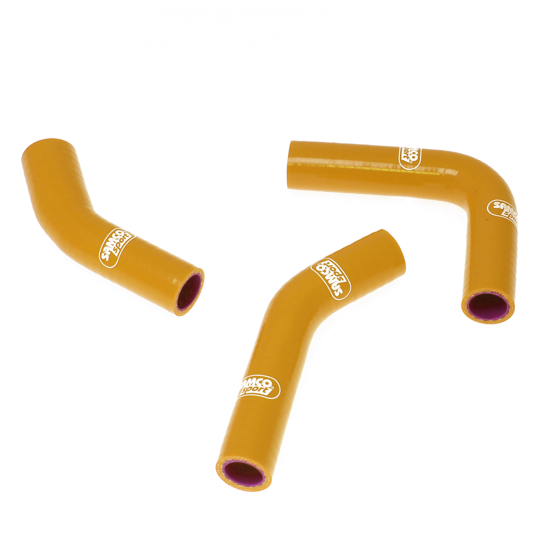 SAMCO SPORT Silicone Hose Kit Orange for Yamaha RD250LC RD350LC Model Year 1980-1985