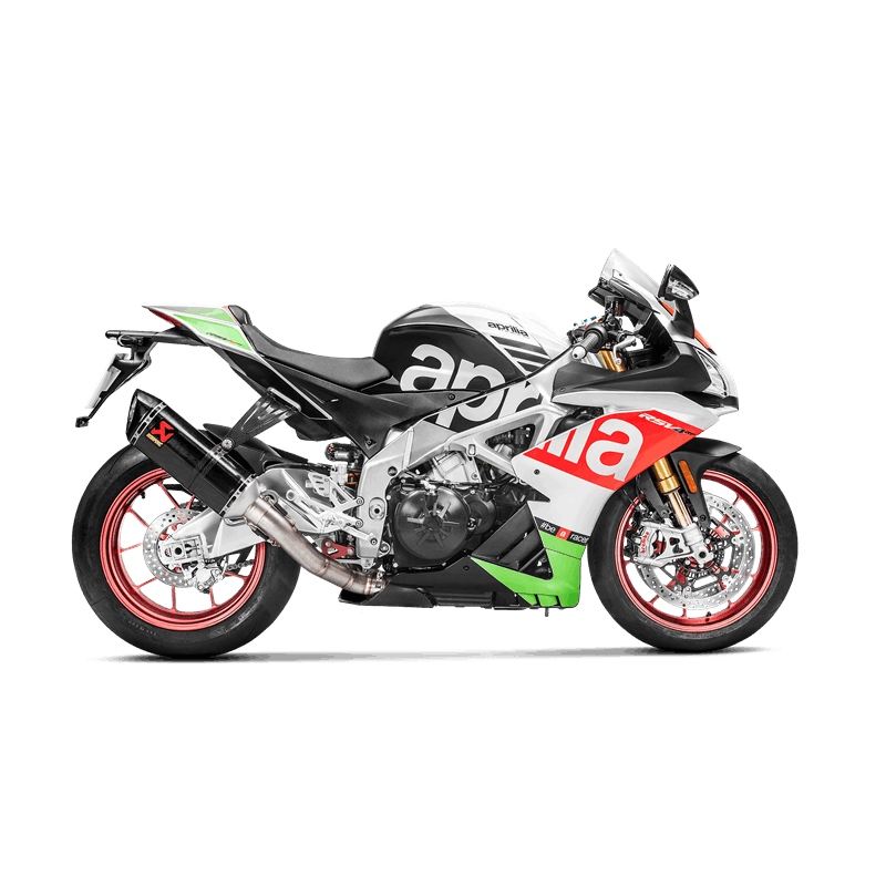 Akrapovic Slip-On Line (Carbon) silencer for Aprilia RSV4 year 2017-2018 and TUONO V4 year 2017-2018