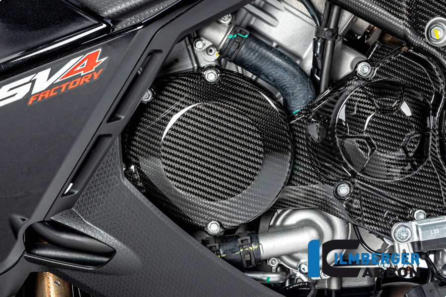 Ilmberger Carbon Gloss Alternator Cover for Aprilia RSV4 / Tuono V4 2021-
