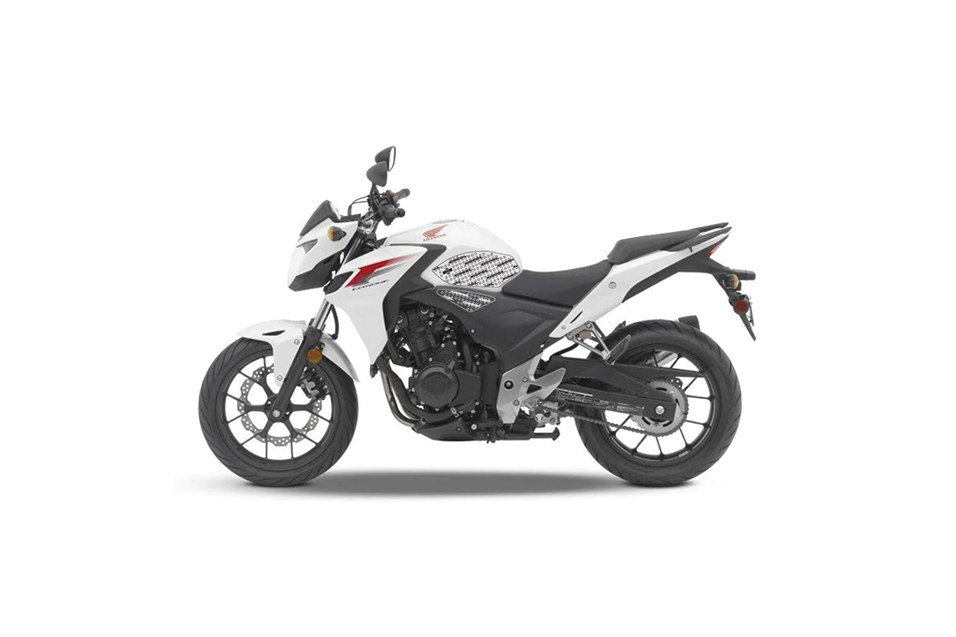 Stompgrip Traction Pads, Black, for Honda CB400F / CB500F / CBR500R, 2013-2015