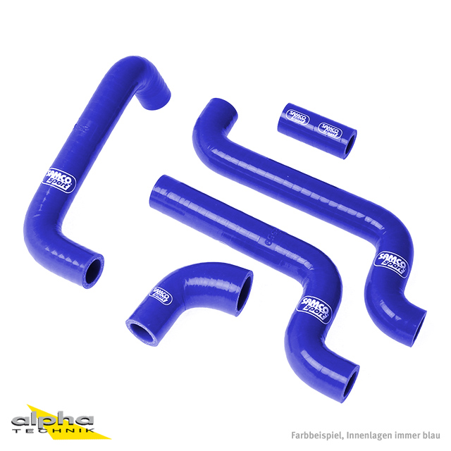 SAMCO SPORT Silicone Hose Kit blue for Aprilia RS125 Model Year 1999-2012