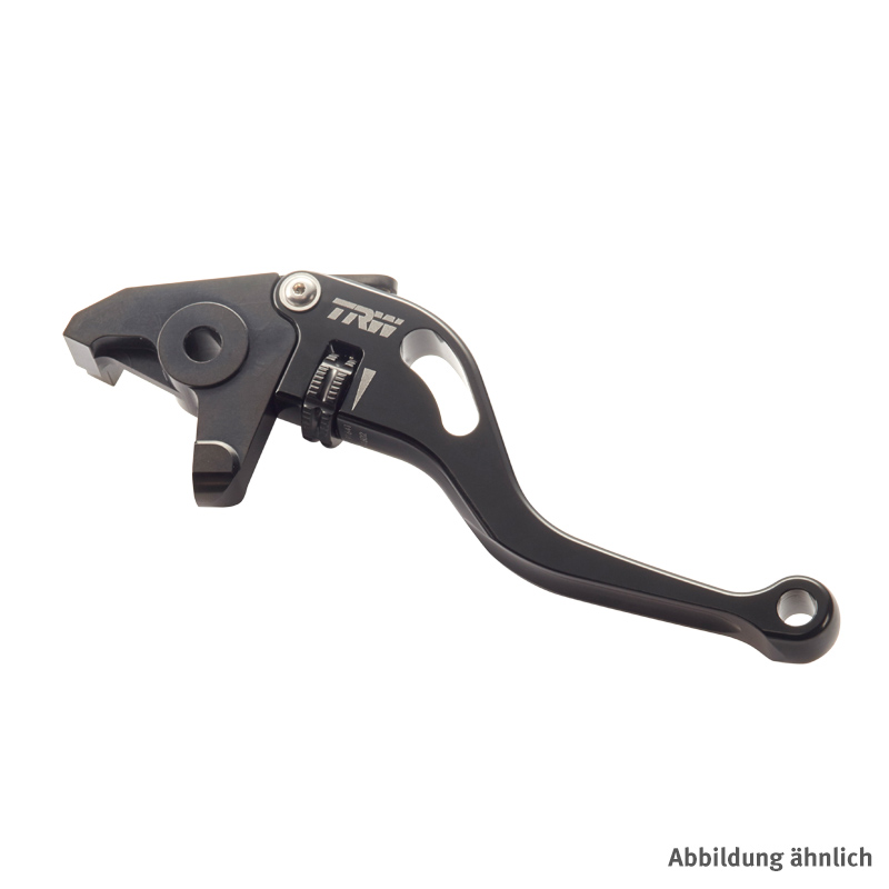 TRW clutch lever Racing MK1120S, short, black; for Honda, MZ, Suzuki, various models