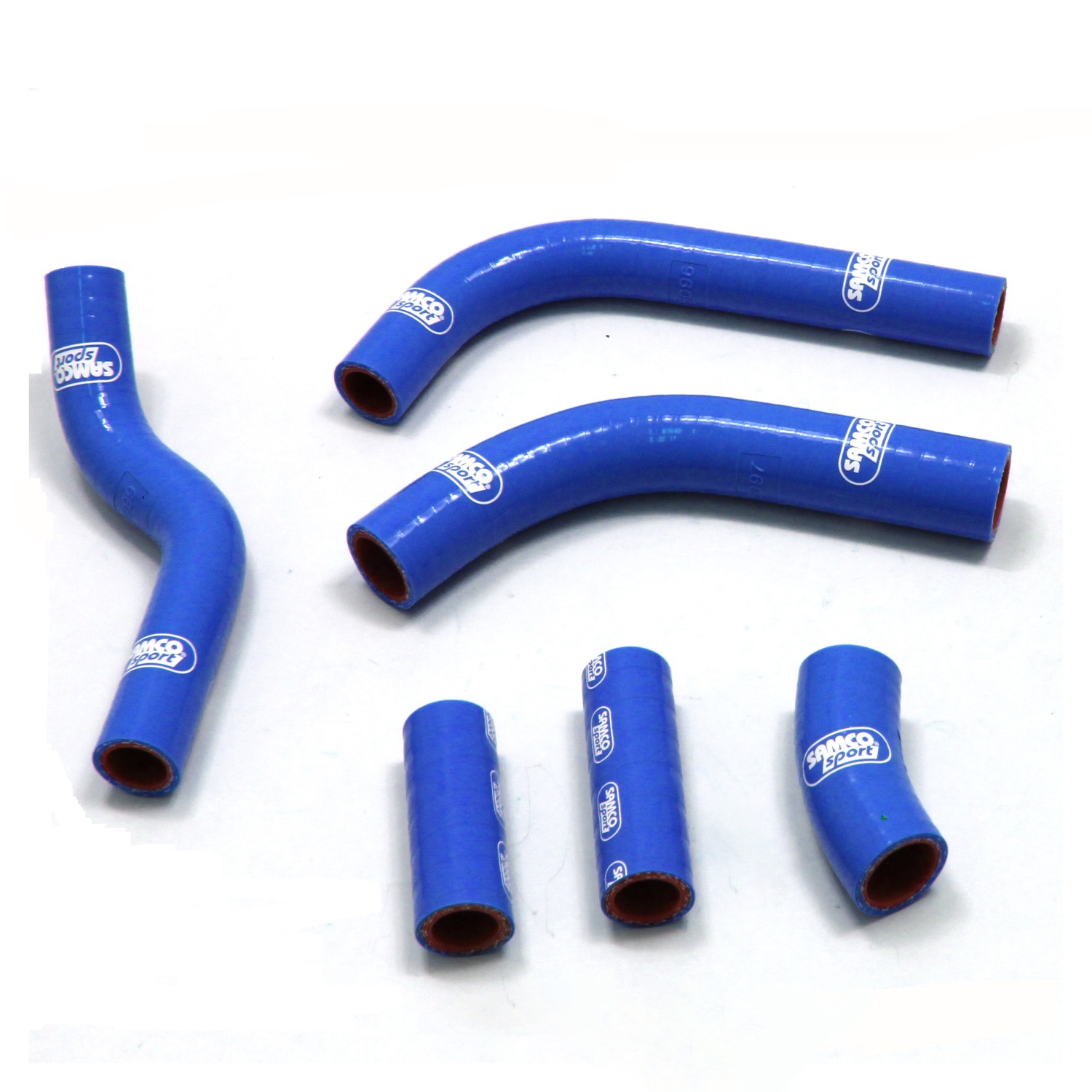 SAMCO SPORT Silicone Hose Kit OEM Design Blue for Kawasaki KX450F Model Year 2016-2018