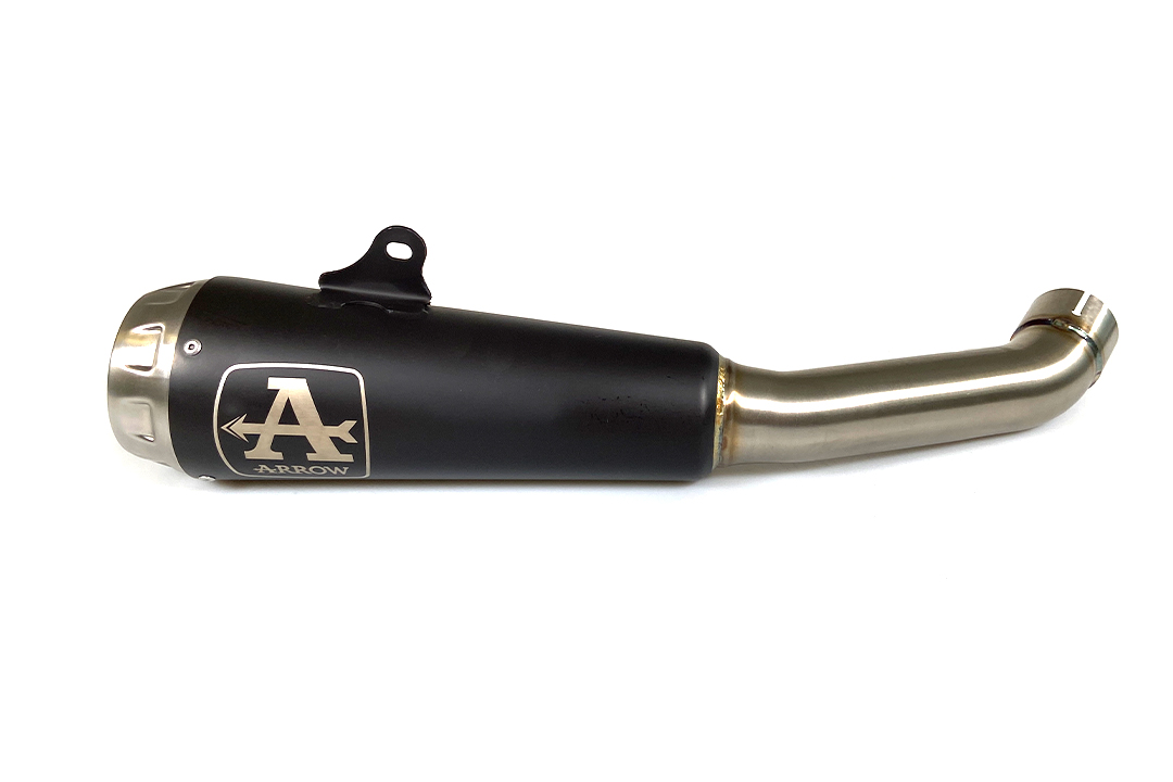 ARROW PRO RACE Dark Exhaust for KTM 125 Duke and KTM 390 Duke from model year 2021-