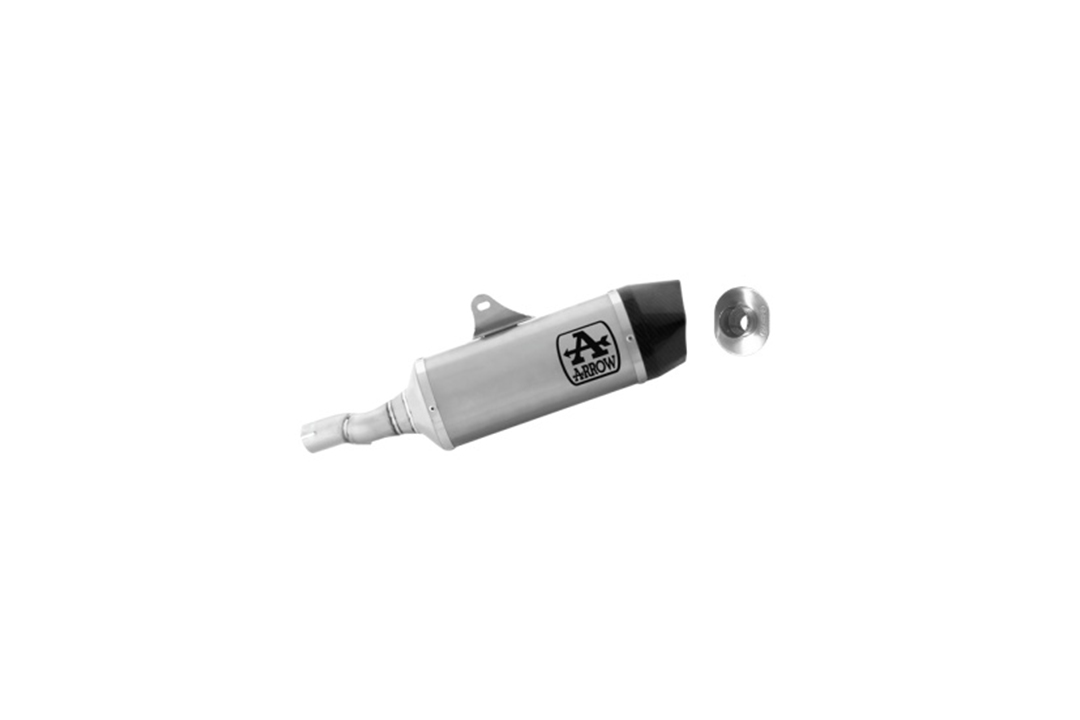 ARROW INDY RACE Exhaust for Honda Forza 750 2021-, Titanium (short version)