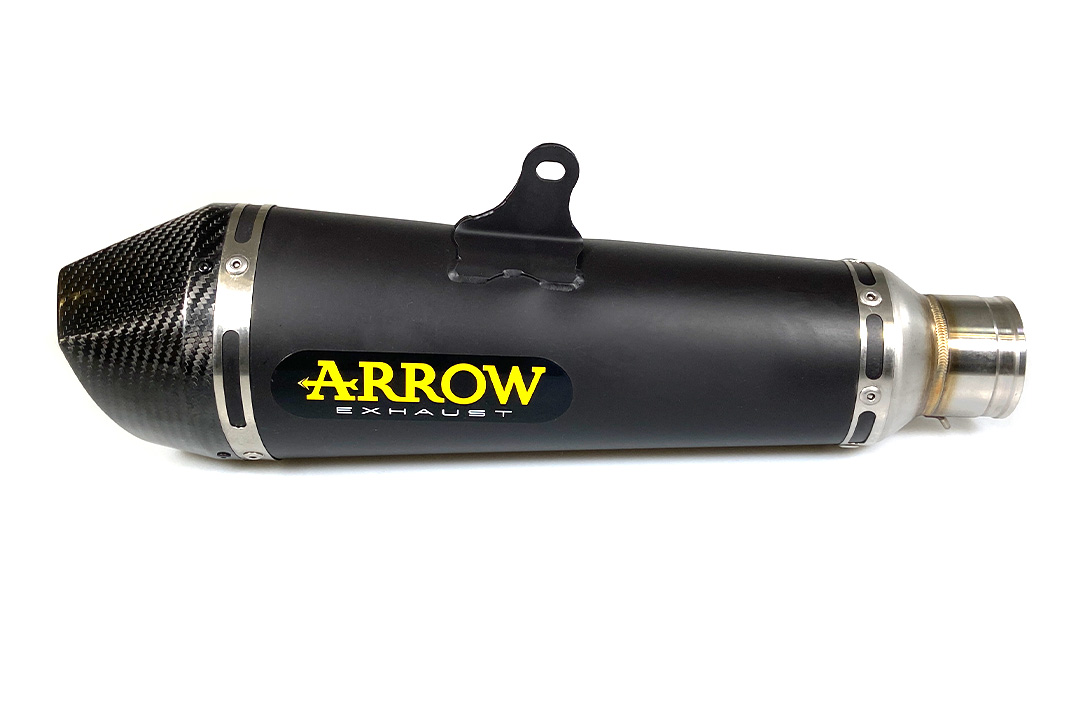 ARROW X-KONE exhaust for Kawasaki Z650 / Ninja 650 / Versys 650 2017-2020, stainless steel (only with ARROW manifold)