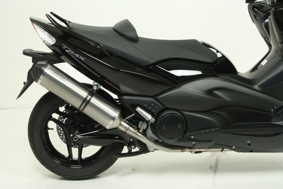 GIANNELLI IPERSPORT Full System for Yamaha T-Max 500, 2008-11, without catalyst, Titanium